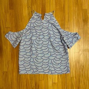 Blue womens shirt